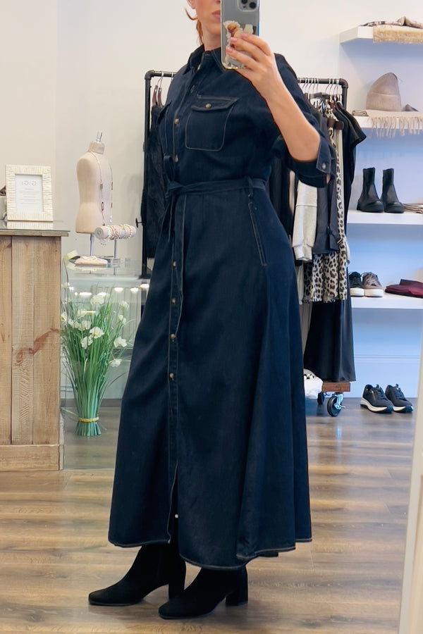 Denim Shirt Dress