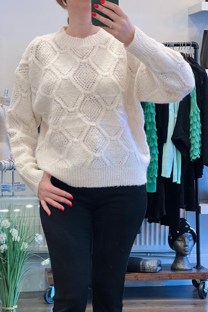 Diamond Knit Jumper