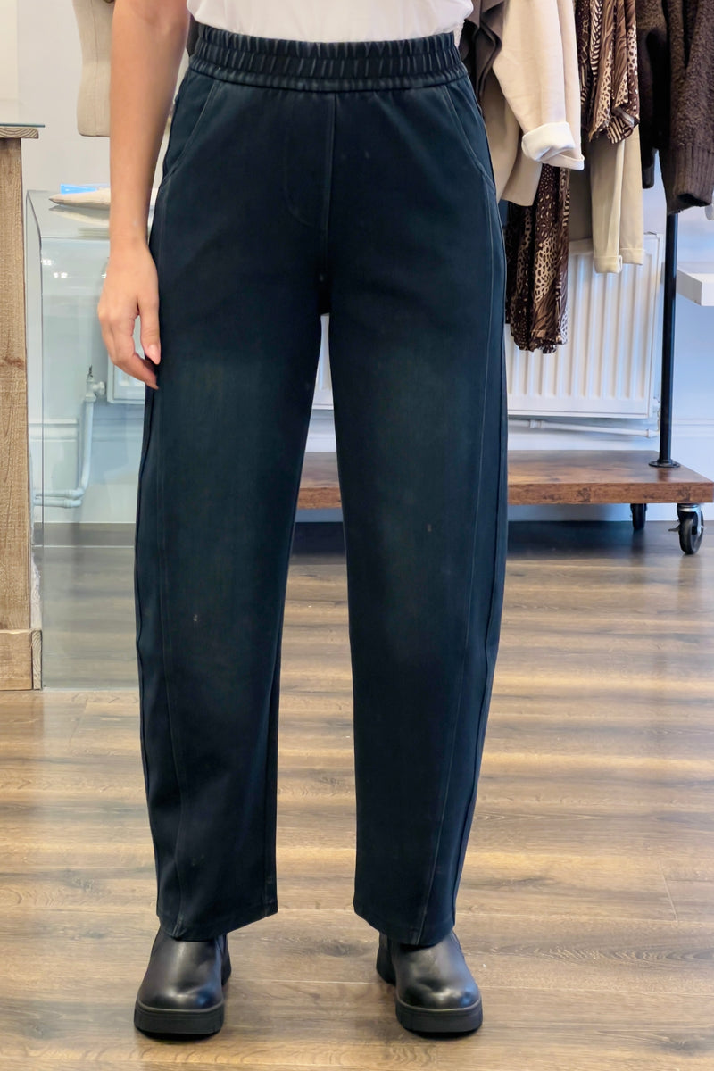 Barrel Leg Denim Jeans