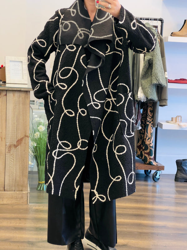 Shawl Collar  Coat