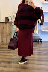 Popcorn Round Neck Knit