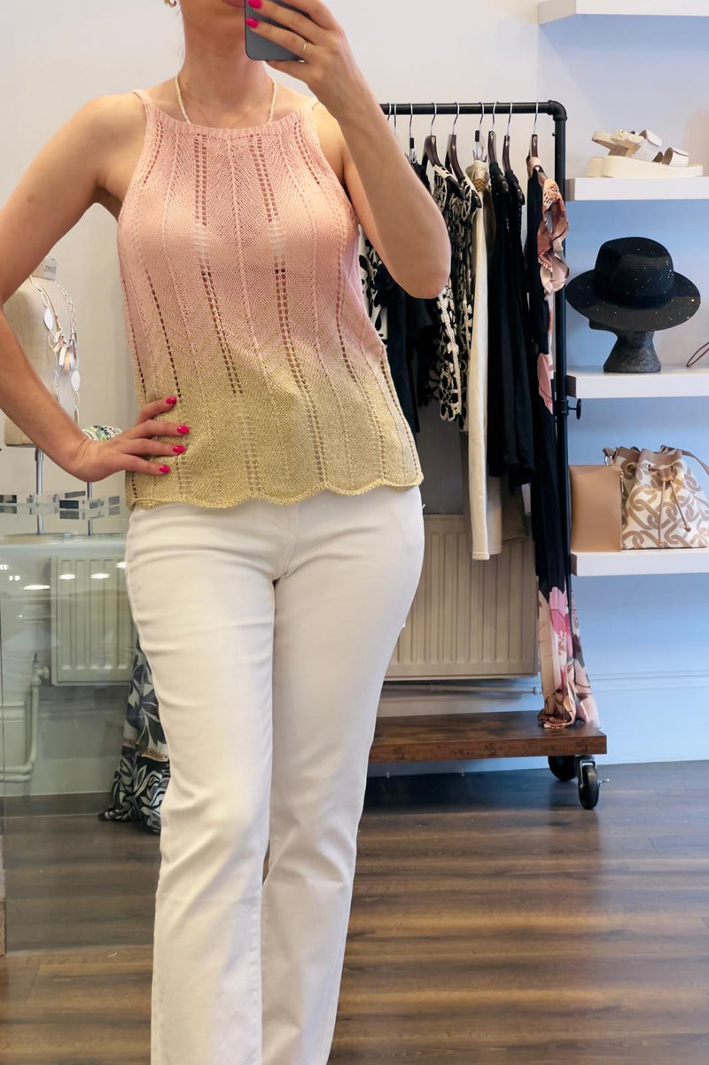 Lurex Strappy Top