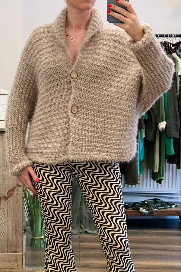 Collar Cardigan