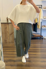 Boat Neck Soft Knit