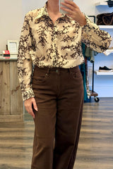 Velvet Print Shirt