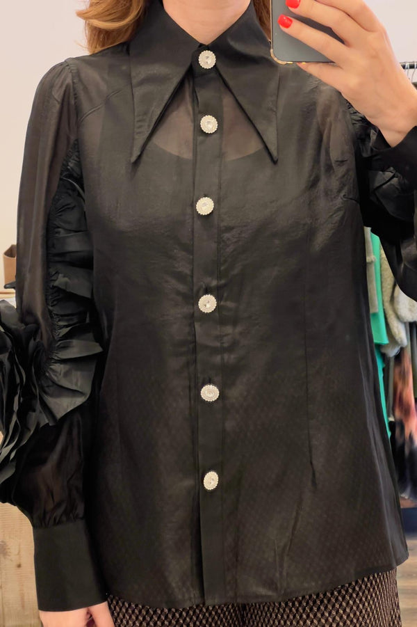 Rose Sheer Shirt