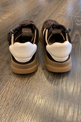 Caprice Velvet Suede Zip Trainer