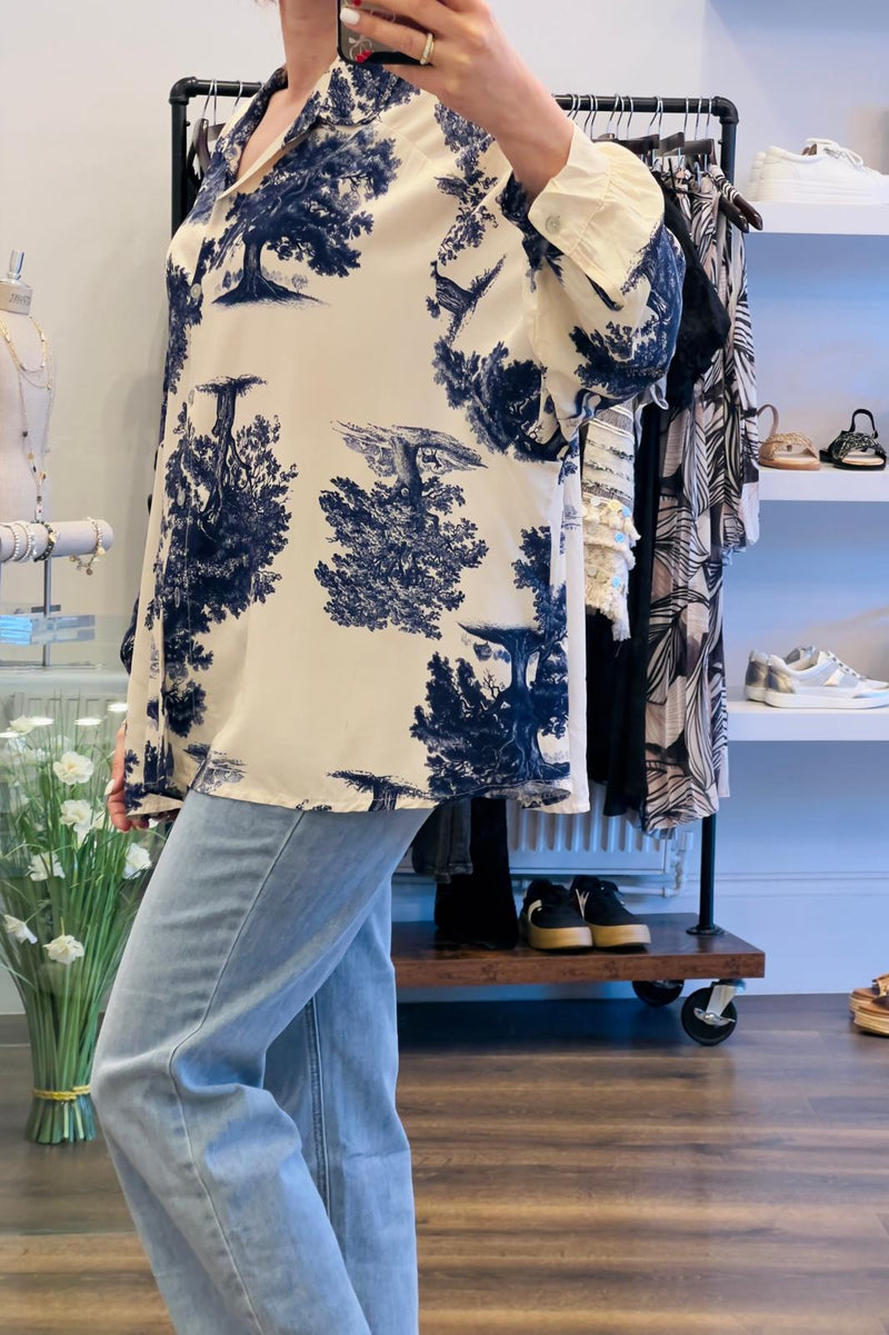 Tree Print Shirt