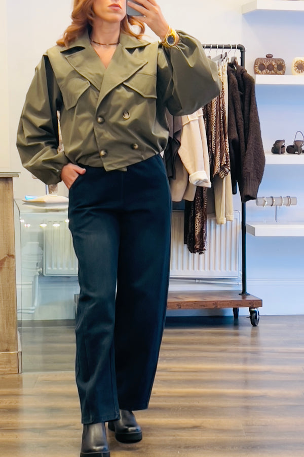 Trench Bomber Jacket