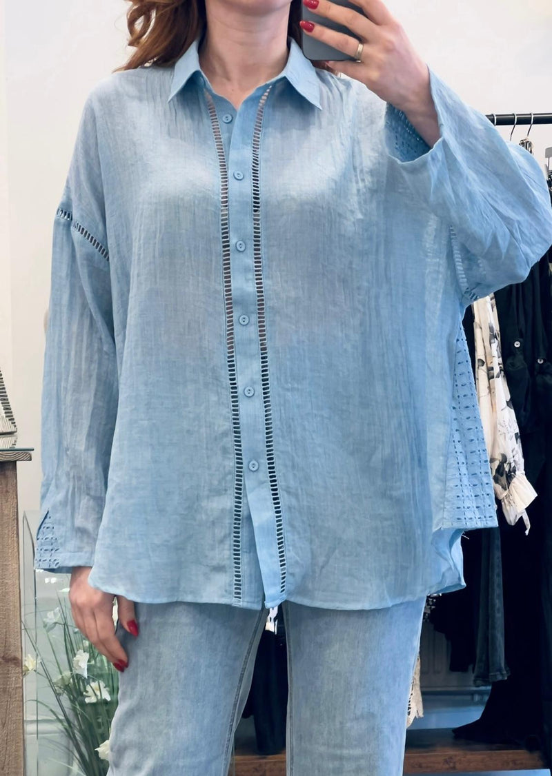 Cotton Anglaise Shirt