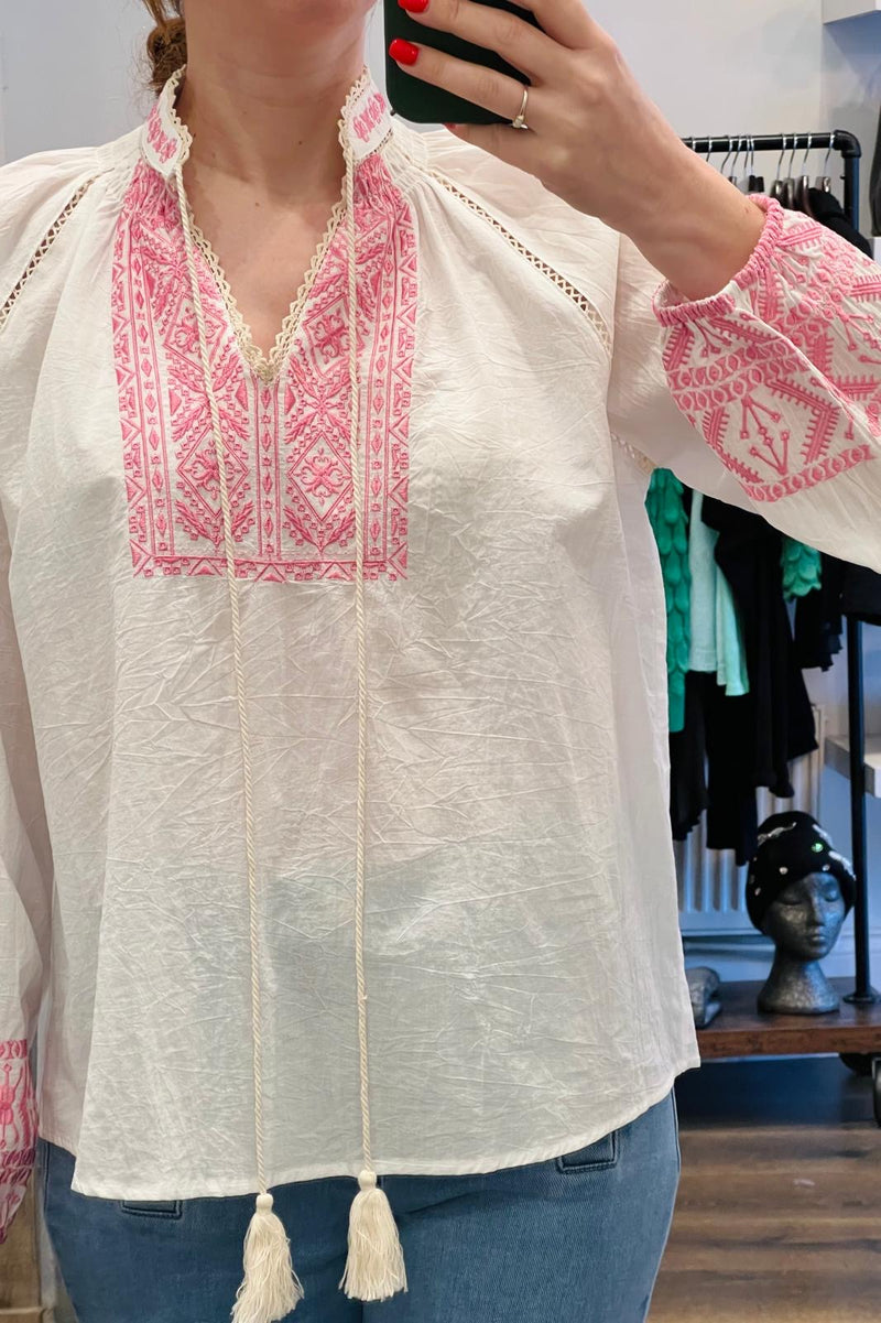 Embroidery Blouse Shirt