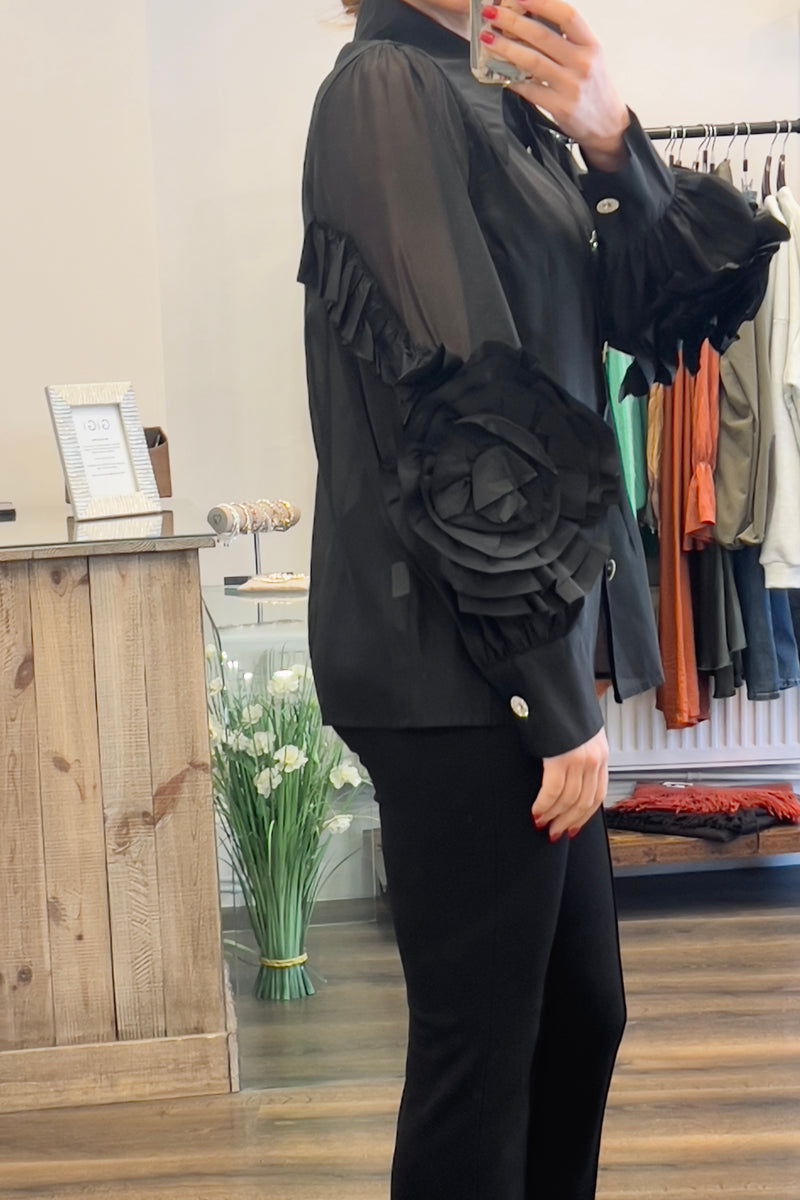 Rose Sheer Shirt