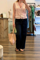 Lurex Trim Vest
