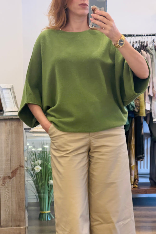 Boat Neck Soft Knit