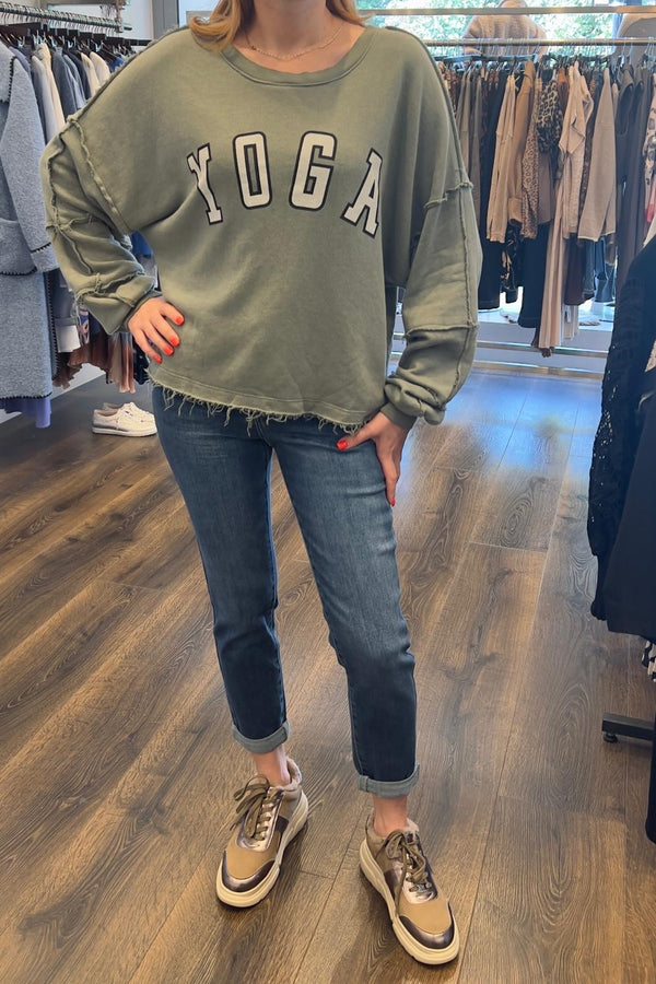 Yoga Logo Sweatshirt