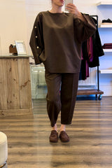 Button Loungewear Set