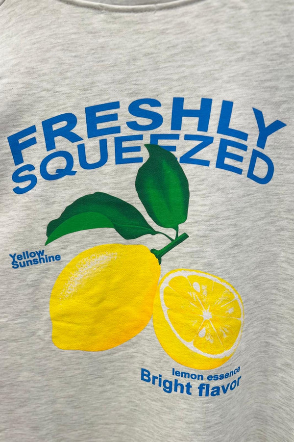 Oversized Lemon Sweatshirt