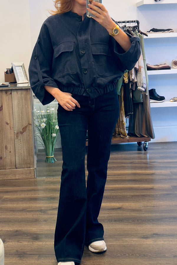 Bomber Jacket With Pocket