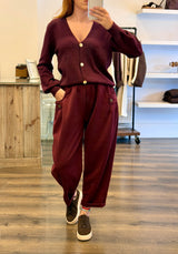 V Neckline Cardigan
