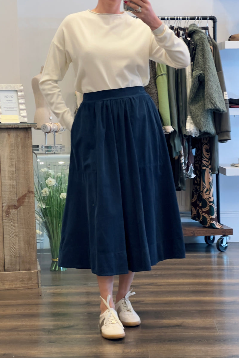 Corduroy Skirt