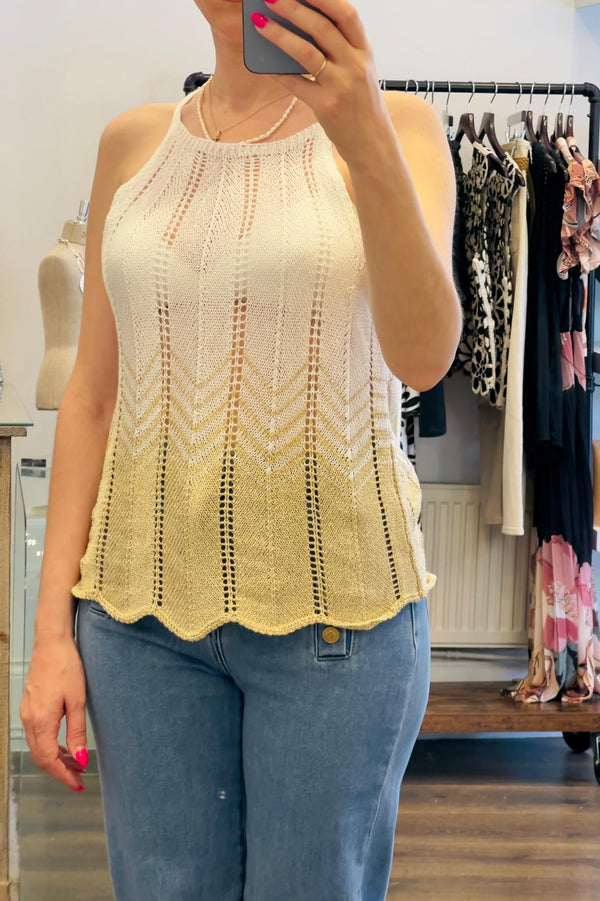 Lurex Strappy Top