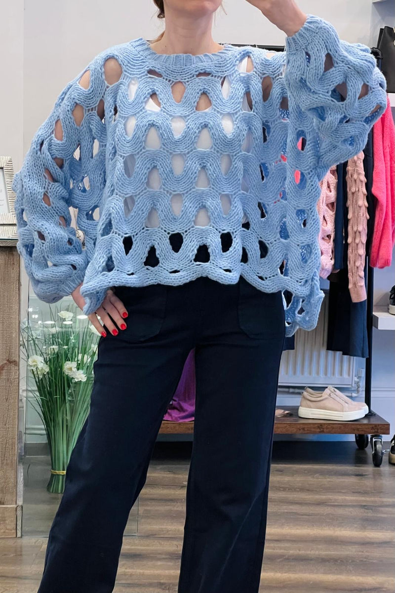 Oversized Crochet Knit