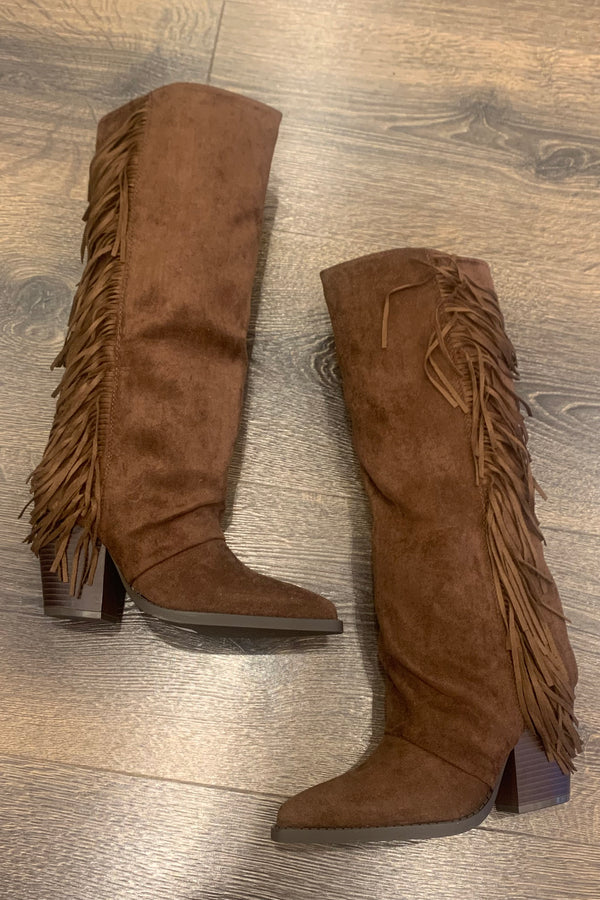 Tassel Western Cowboy Boot