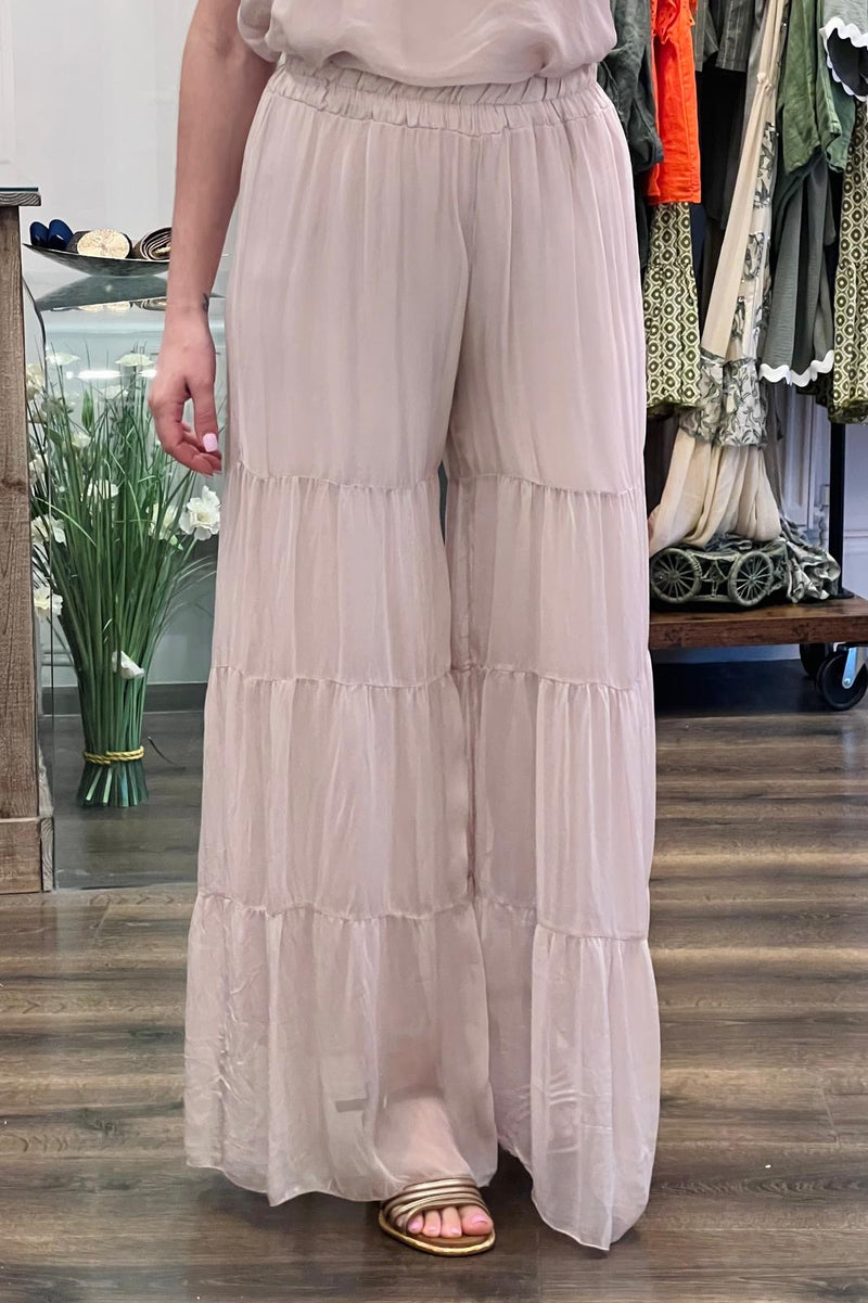 Silk Floaty  Trousers