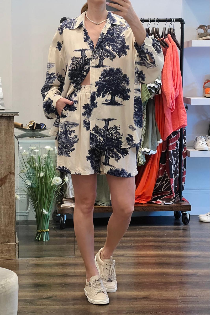 Tree Print Shirt