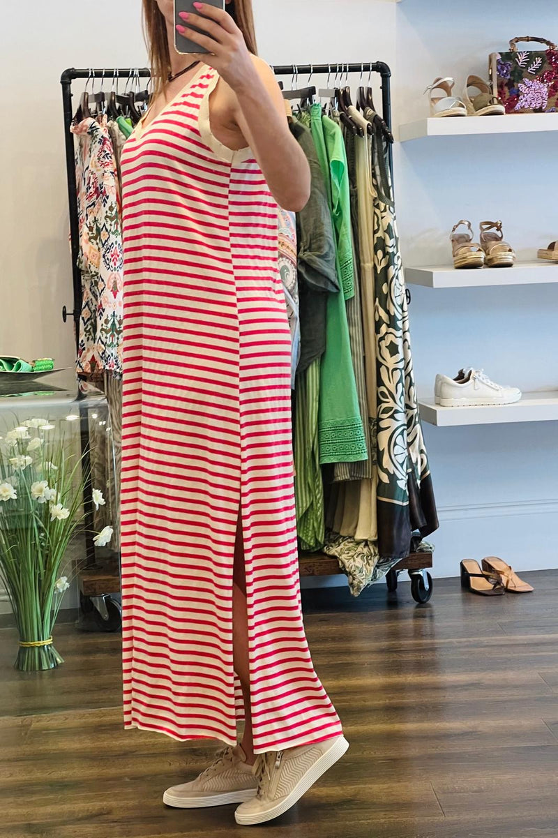 Stripe Maxi Dress