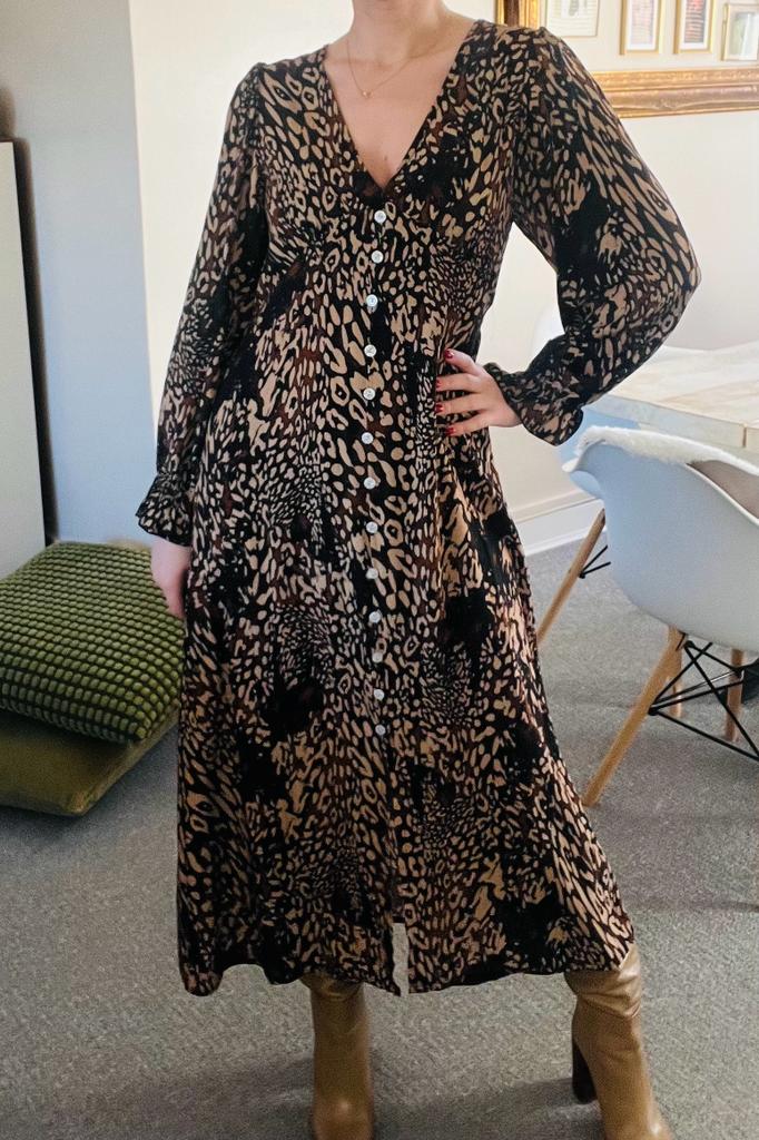 Leopard Print Dress