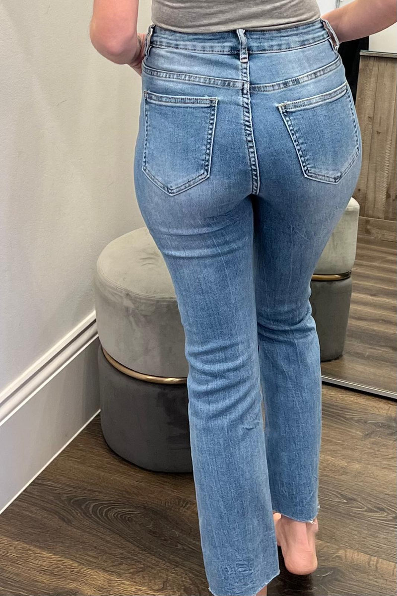 Straight Denim Jeans