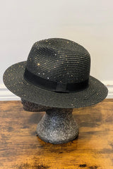 Shimmer Straw Hat