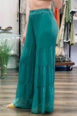 Silk Floaty  Trousers