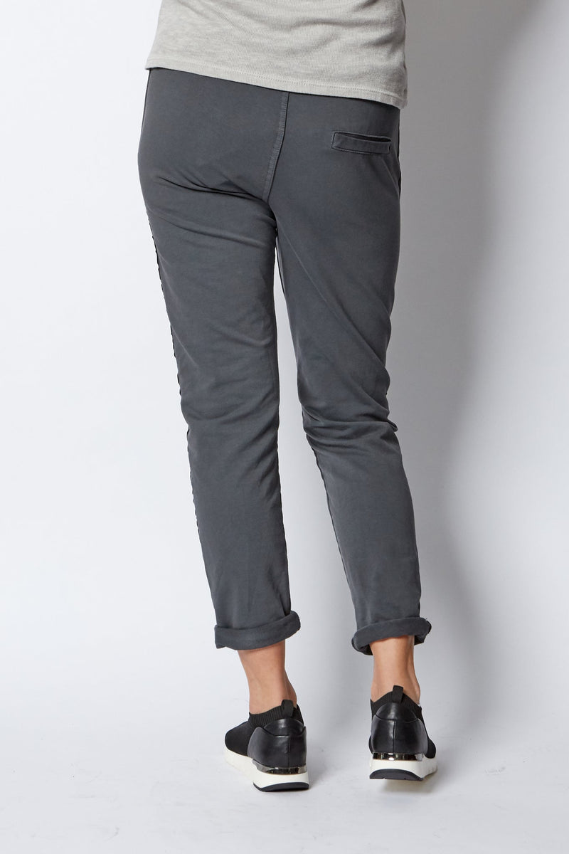 Satin Trim Joggers