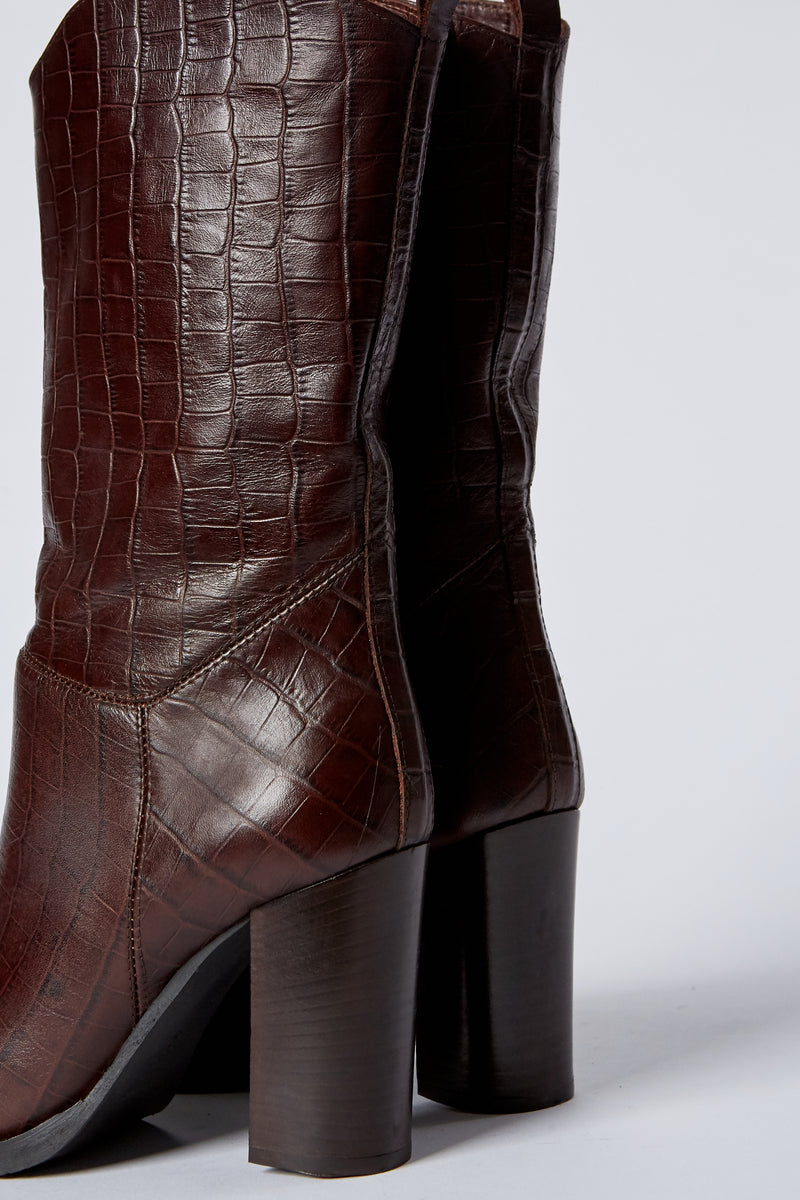 Kate Kuba Chelsea Calf Length Tube Boot