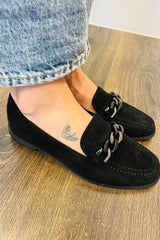 Crystal Chain Loafer