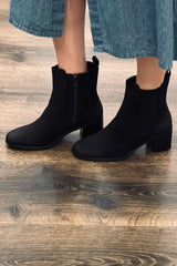 Block Heel Chelsea Boots