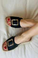 Mule Wedge Sandals